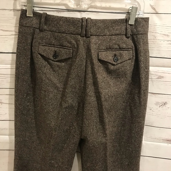 Ann Taylor Wool Tweed Trouser Dress Pants - Picture 5 of 6